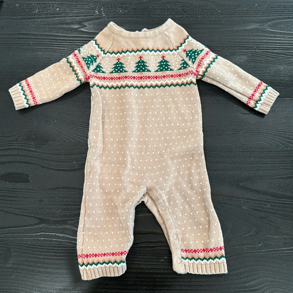Christmas Outfit 6-9M